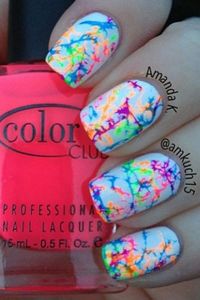 Pin by Zeinab AL Mousawi on Gorgeous nails | Nails, Colorful nail art, Nail art colorful nail cool nails designs neon dark wedding summer rainbow dye tie style stylemotivation via do colors projects cute read