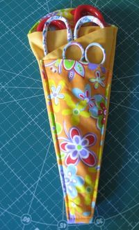 Fabric Scissors Holder for Your Bag or Sewing Room - Quilting Digest