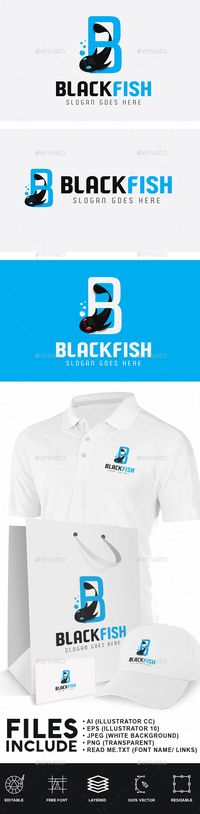 Black Fish Logo