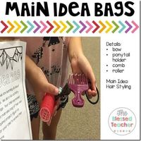 What' s The Main Idea? {FREEBIE} ...Main idea bags are such an awesome idea!