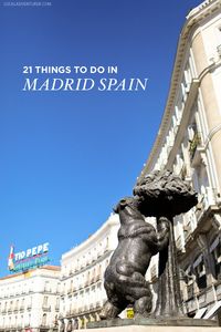 21 Remarkable Things to Do in Madrid Spain // #localadventurer #madrid #spain #europe #traveltips