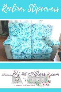 graphic for recliner slipcovers