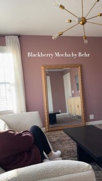 THIS IS THE PRETTIEST COLOR EVER OMG   The most perfect neutral pink/rose  #sadpink #blackberrymocha #behr #painting #roommakeover #diy #homeoffice #livingspace #loft #paintcolors #behrpaints