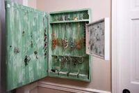 diy jewelry wall cabinet - Google Search