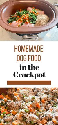 Homemade Dog Food in the Crockpot - A Cup Full of Sass