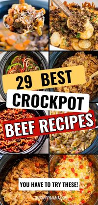 Looking for the perfect juicy beef roast crockpot recipes? Whether you're skipping the carrots or using ground beef, beef stew meat, or a classic beef roast, these crockpot meals have you covered! With options that cook in 6 to 8 hours, these easy recipes pair perfectly with rice for a hearty meal. Ideal for busy weeknights, these beef crockpot meals are simple yet delicious. Get ready to enjoy tender, flavorful dishes without the fuss!