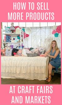 How to sell more products at craft fairs and vintage markets - Girl in the Garage