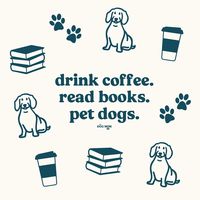 Give me a cup of coffee, a good book, and a dog snuggled up on my lap and I’m content 🙂📚🐶🧋 #dogmom #dogmama #coffeeanddogs #coffeeandbooks