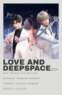 Do NOT repost | Love and Deepspace | Minimalist/polaroid poster | Otome Dating Sim game | Xavier | Rafayel | Zayne