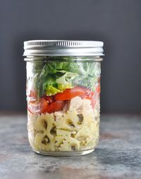 Pesto Chicken Pasta Salad