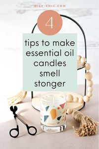 How to Make Essential Oil Candles the Right Way