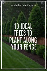 Looking to create privacy along your fence? Planting trees can be a great solution! Explore our list of the best trees for border and privacy. Choose from fast-growing options like Leyland Cypress or Thuja Green Giant. These top 5 privacy trees will quickly create a natural screen. Want narrow evergreens for small yard privacy? Consider options like Emerald Green Arborvitae or Sky Pencil Holly.