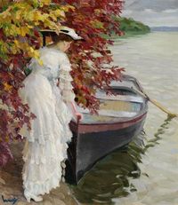 Edward Cucuel "Ride Home", 1910 