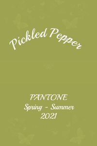 Pantone Pickled Pepper #pantone #fashion #trends #color #ss2021 #