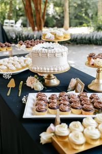 Sweet treats under the open sky.  Dessert table goals. #weddingplanning #knoxvillewedding #weddingvenue #outdoorwedding #knoxvilleweddingvendor #weddinginspo #weddingtrends #fallwedding #springwedding #summerwedding #weddingphotoinspo #tnwedding #pinkbride #thepinkbride #maryville venue #easttnweddingvenue #smokymountainwedding #tenweddingvenue #smokymountainvenue #easttnwedding