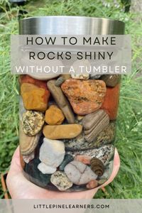 How to Make Rocks Shiny • Little Pine Learners