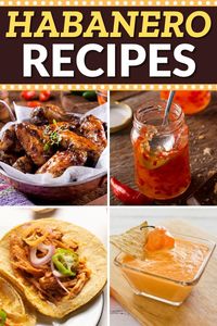 These habanero recipes are full of heat and flavor! From salsa to chili to chicken wings, spice up your life with these simple dishes.