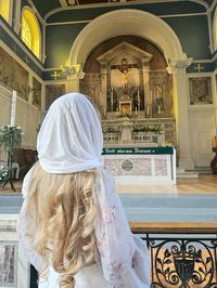 not mine | #jesus #god #christian #orthodoxy #veil #chapel #church