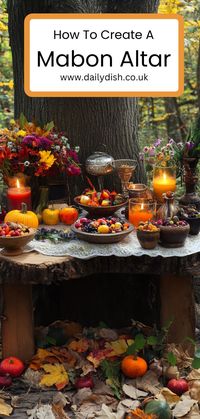 Discover how to create a beautiful Mabon altar to celebrate the autumn equinox! 🍂🕯️ Learn the essential elements, step-by-step setup, and a special blessing for your sacred space. Perfect for beginners and experienced practitioners alike. Embrace the magic of fall and honor nature's balance with your own personalized Mabon altar. #MabonAltar #AutumnEquinox #PaganCrafts #SeasonalCelebration #WitchyDecor