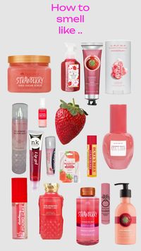 How to smelll like strawberries 🍓 #inspo #beauty #tips #strawberry #scent #preppy #aesthetic