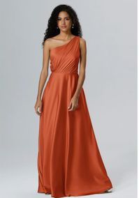 Dark orange bridesmaids dress $109.99