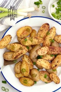 Infused with butter and delicious herby flavour, these crispy skinned, creamy potatoes are the side dish if your dreams!