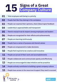 Here's a spotlight on the need to create a workplace where the love for the company thrives. How are different employers inspiring a joyful, meaningful environment, recognizing the daily impact of each team member? Share your experiences on what initiatives you've implemented to boost employee engagement.  #HR #HumanResources #CompanyCulture #EmployeeEngagement