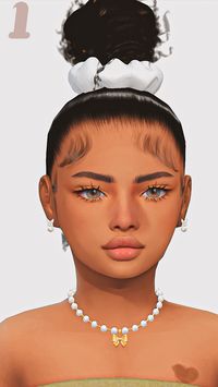 RebelleSims🖤 — 𐙚 Kids Alpha Hairs Part 2𐙚