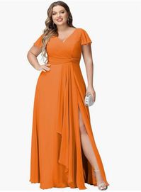 Orange Bridesmaids Dress $59-78