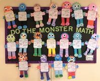 Place Value Math Monsters by Dani Schatz | TPT