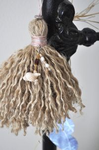 tassels for my bedroom with a shell from the boys' collection ~kss