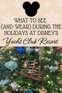 What to Do & Wear at Disney's Yacht Club During the Holidays! 🎄⛵ Discover the festive magic of Disney's Yacht Club Resort, from holiday decor to must-do activities. Plus, outfit inspiration to match the resort's elegant nautical vibes! Perfect for a stylish Disney vacation! ❄️✨ | Disney Resort Outfits | Holiday Disney Tips | Disney Yacht Club Resort | #DisneyHolidays #DisneyOutfits #DisneyResorts