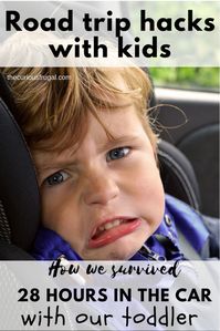 Ultimate road trip hacks with kids - how we survived 28 hours in the car with our toddler #travel #traveltips #roadtrip #kids #kidsactivities #vacation #familytravel #traveltipsforkids