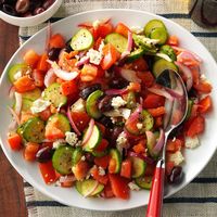 Dad’s Greek Salad