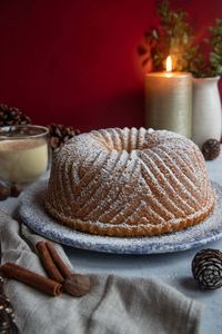 Eggnog Bundt Cake