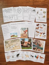 This companion study is designed to work for all elementary ages, although some of the portions can also be adapted to older students. In this 30+ pages of study, it covers topics such as: Literacy, Art, Nature Study & More. Although this Study Pack is based on the book Charlotte's Web by E.B. White, but it is quite versatile to be used alone. More about the pack: - Literacy: character traits of main characters, vocabulary records, poetry, copywork & narrations. - Art: art pieces for picture study and coloring sheets - Nature Study: life cycle of a spider and body parts diagrams of selected animals in the book. - Extras: quote prints and bookmarks. *DIGITAL FILES ONLY* **PERSONAL USE ONLY** NO REFUND OR EXCHANGE Feel free to contact me for further information and guidance if needed! Thank