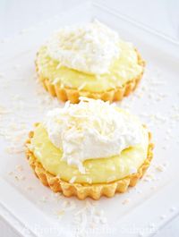 Coconut Cream Tarts