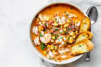 Shrimp and Chorizo Chowder Recipe