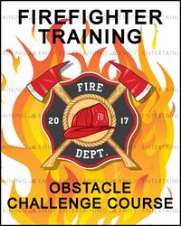 Firefighter Training Obstacle Challenge Course 8x10 PDF | Etsy