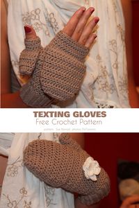 15+ Best Fingerless Mitts Free Crochet Patterns