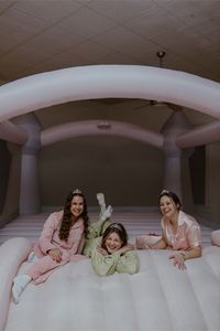 Grab your girls. Grab your pajamas. Grab your princess crown. It's time for a Princess Diaries themed birthday party!! Complete with a pink and purple bouncy house fit for a queen, your party is sure to be a smash. #princessdiaries #miathermopolis #genovian #genovianspecialty #pajamaparty #girlparty #pinkbirthday #princessbirthday #23rdbirthday #bouncyhouse #birthdayaesthetic #aesthetic #partyrentals #themedparty #photoshoot