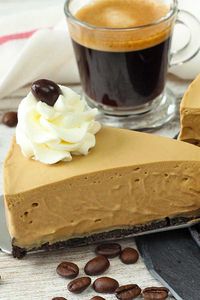 No-Bake Coffee Cheesecake Recipe | El Mundo Eats