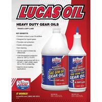 Lucas Oil Products 80W-90 HD Gear Oil 1 Quart