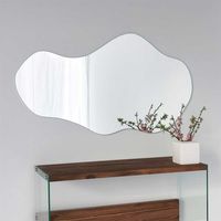 This asymmetrical Cloud Mirror will change the atmosphere of your whole room, house, instantly. Also Yedwo Irregular and aesthetic mirror is suitable for bathroom, living room, dressing room and entryway, Our products are produced with materials that do not contain carcinogenic substances and comply with health norms.