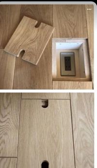 How to do outlets in floor