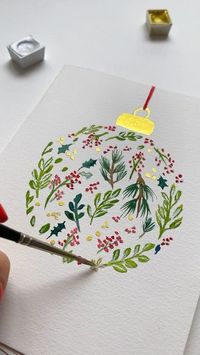 🌸 Bianca Rosen Art & Watercolors on Instagram: "New class!❤️ Type YES if you’d like to join or would like more information!! 🎄🥰 I’ll be teaching how to paint this Christmas card TOMORROW November 30 at 7 pm EST on Zoom! In this class I’ll teach you all the steps needed to create your own beautiful Christmas card! 🎄🥰Recordings are available for those who can’t attend and you have lifetime access as well!! As usual, I am available during and after class for your questions (anytime!!!) just email me biancarosendesign@gmail.com Hugs, Bianca ❤️ To purchase my handmade gold paint email me biancarosendesign@gmail.com 10% Discount on brushes and everything on website: Use my code artbybianca at checkout on www.kingartco.com/discount/ARTBYBIANCA Discount applies to all items so take a