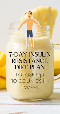 Transform your health and achieve weight loss with our 7-day insulin resistance diet plan. Balanced, delicious meals to help you lose up to 10 pounds in one week.