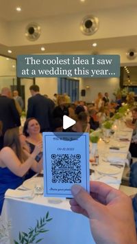 Never Miss Moments | Online QR Code Galleries on Instagram: "A simple and clever idea for the modern bride who’s looking to capture more photos and videos from their wedding day 💛💛

#NeverMissMoments
#wedding #weddingguests
#WeddingGallery
#WeddingQrCode
#QrCodeWedding
#wedding2024hacks
#QRcodeGallerySharing
#onlineweddinggallery
#QRCodeGallery
#WeddingMoments
#QRCodeSharing
#EventQRCode
#coolweddingideas
#QRCodeMemories
#weddingideas"