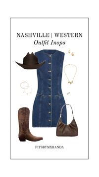 Nashville Western Outfit | #outfitinspo #western #westernfashion #fashion #fashioninspo