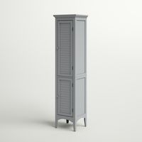 Sand & Stable Benicio 15'' W x 63'' H x 13'' D Linen Cabinet & Reviews | Wayfair